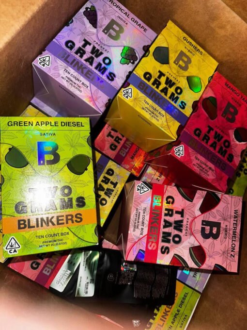 Blinkers 2g fruit colored